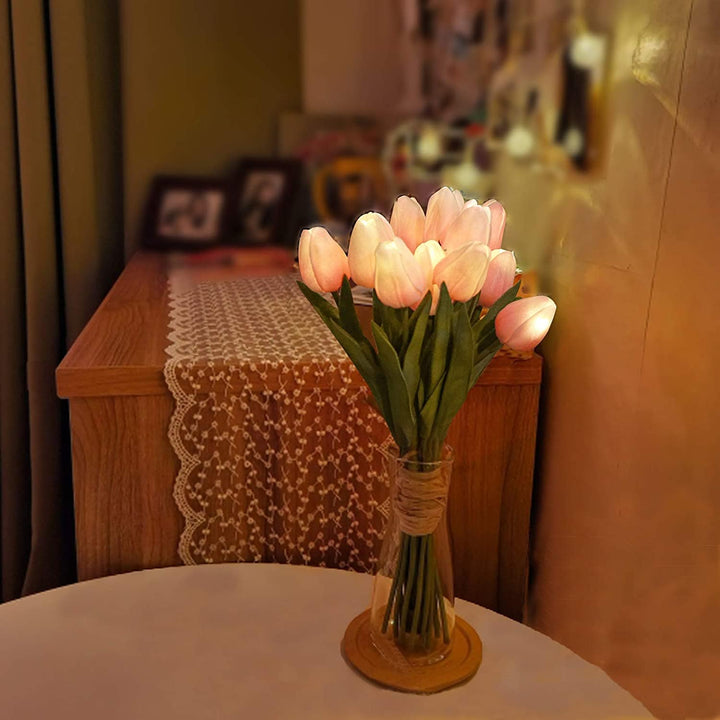 Tulpen LED Nachtlicht Bankett Schüssel