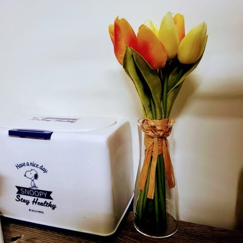 Tulpen LED Nachtlicht Bankett Schüssel