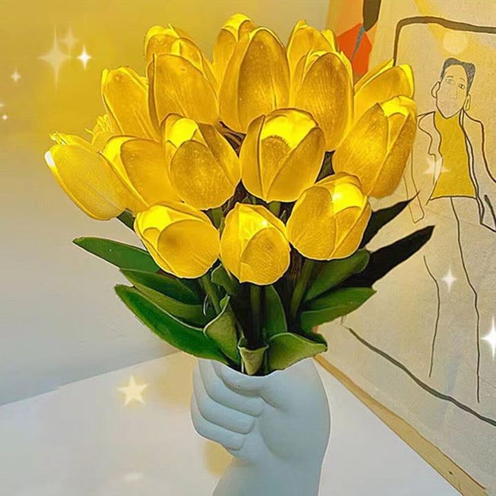 Tulpen LED Nachtlicht Bankett Schüssel