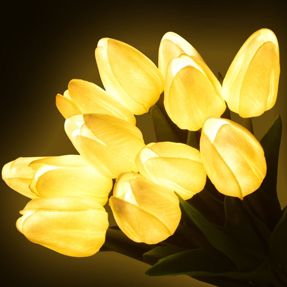 Tulpen LED Nachtlicht Bankett Schüssel