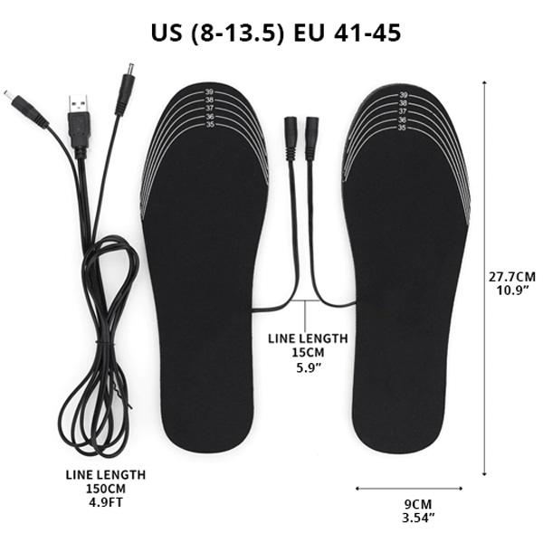 USB beheizte Einlegesohlen Fußwärmer (1 Paar) | Karnz