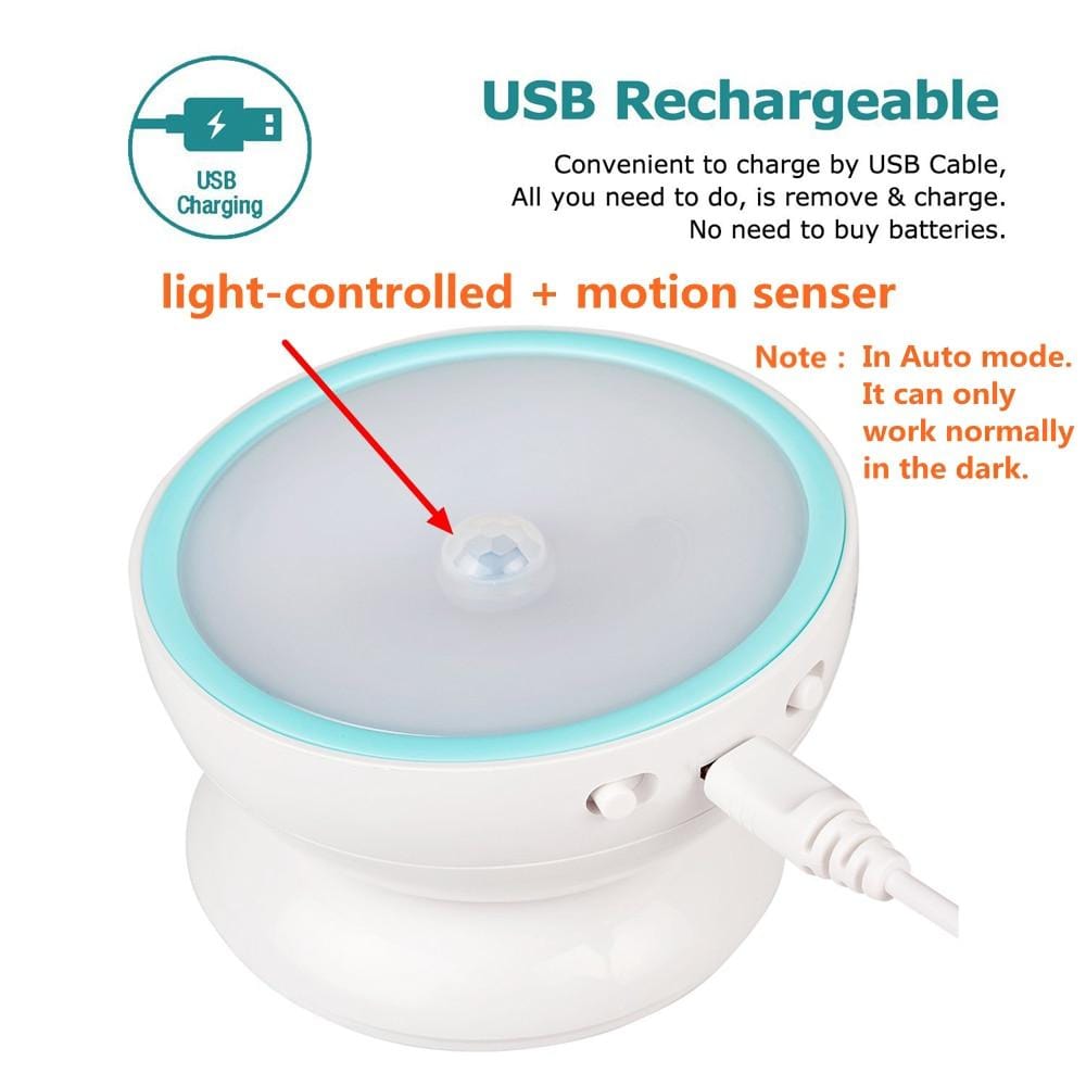 360 Magnetische LED Bewegungsmelder Licht | Karnz