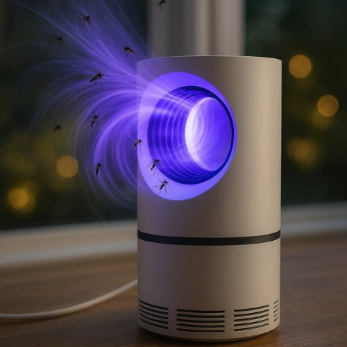 InsectoStop UV Fliegenfänger – Elektrische Moskito-Lampe für drinnen und draußen | Karnz