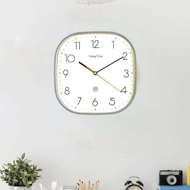 Ultra Silent Quadratische Uhr | Karnz