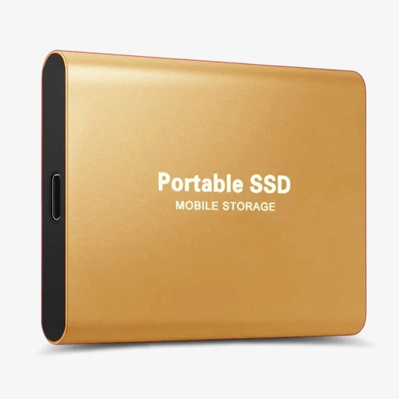 Karnz | Externe SSD Festplatte Aluminium Tragbarer Speicher 128GB