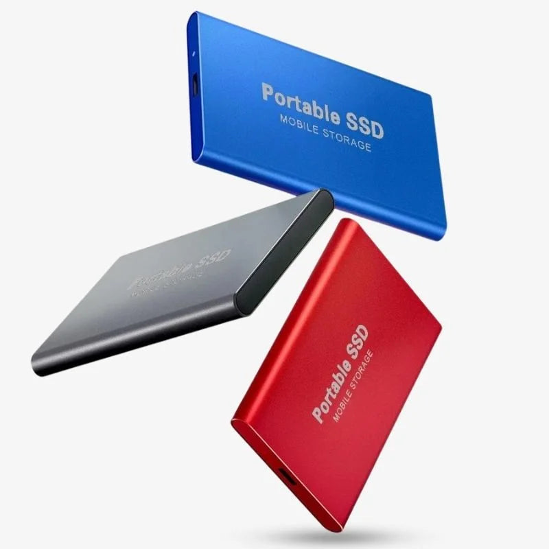 Karnz | Externe SSD Festplatte Aluminium Tragbarer Speicher 128GB