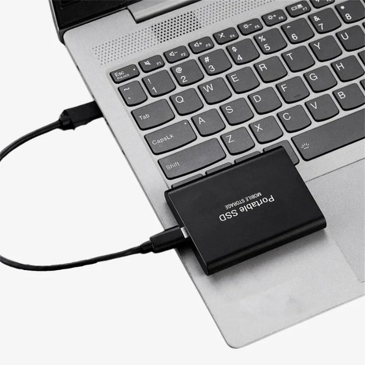 Karnz | Externe SSD Festplatte Aluminium Tragbarer Speicher 128GB