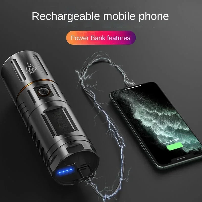 Ultra Bright Night Beam wiederaufladbare Taschenlampe | Karnz