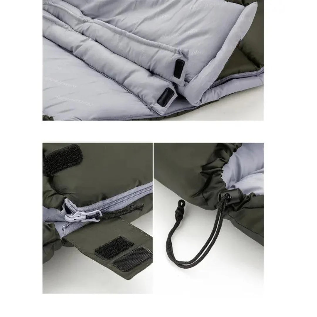 TrailWarm Leichter Schlafsack – Ultraleichter, isolierter Campingschlafsack für kaltes Wetter