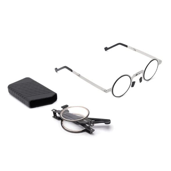 Ultraleichte schraubenlose faltbare Lesebrille aus Titanmaterial | Karnz