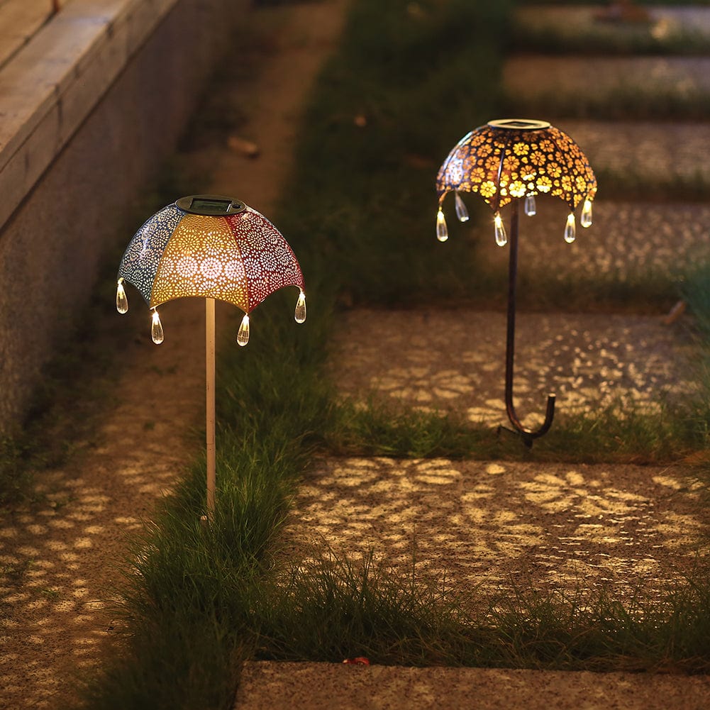 Sonnenschirm Solar Gartenlichter | Karnz