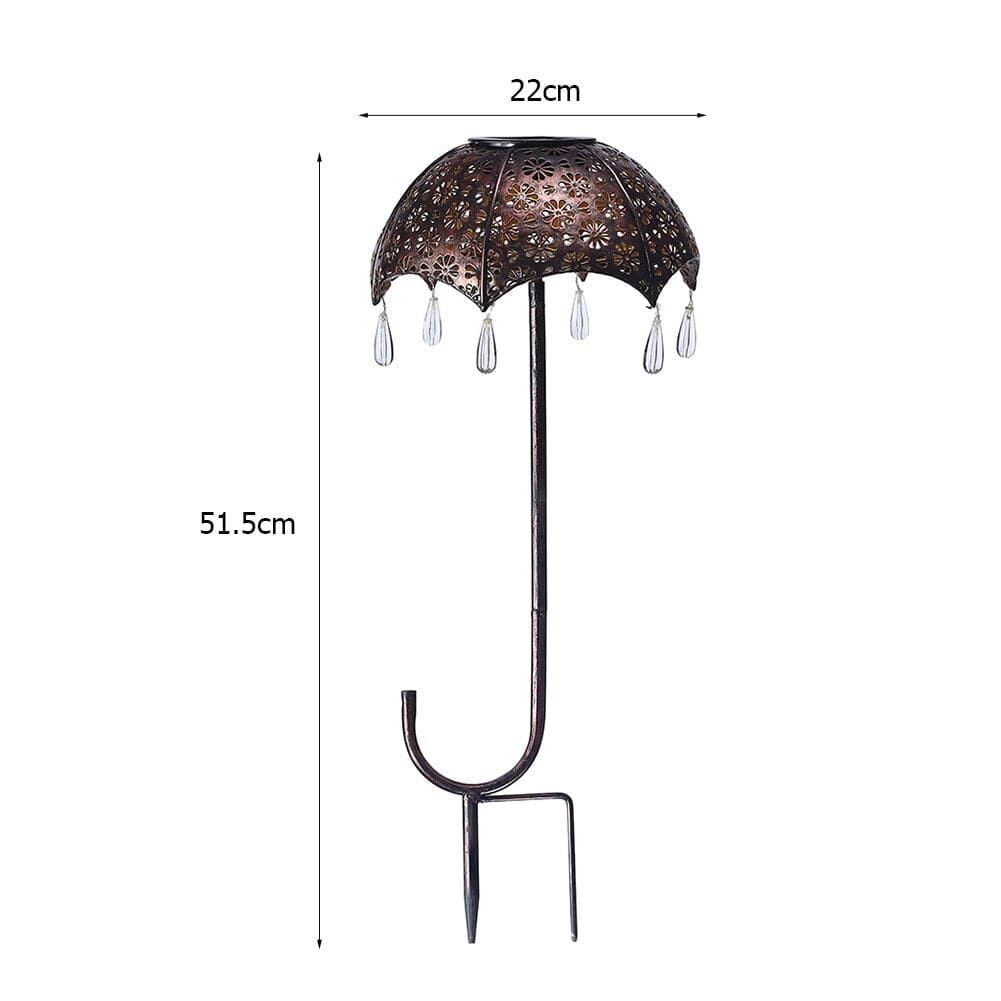 Sonnenschirm Solar Gartenlichter | Karnz