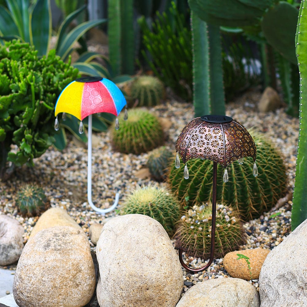 Sonnenschirm Solar Gartenlichter | Karnz