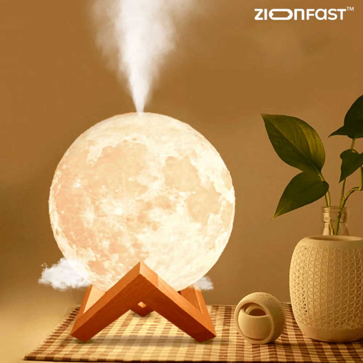Karnz | Luftbefeuchter und 3D Mondlampe - Zion™