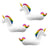 Unicorn Getränkefloß (Set aus 3) | Karnz