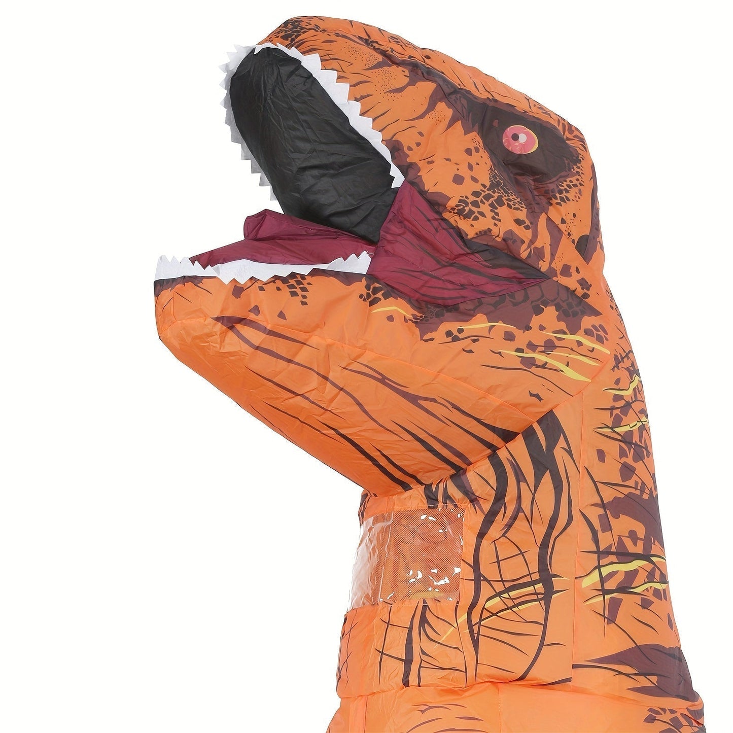 DinoKing Aufblasbares T-Rex Kostüm – Gigantischer Unisex-Anzug mit Ventilator | Karnz