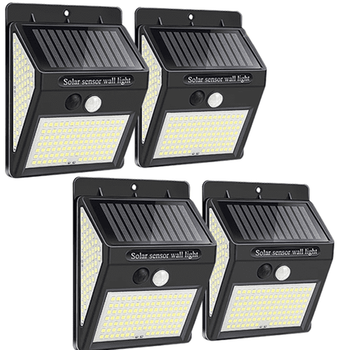Bewegungsmelder Solar Powered 100 LED Lichter | Karnz
