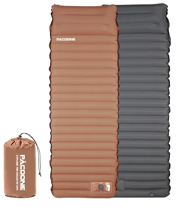 Ultraleichte, selbstaufblasende Campingmatratze mit integrierter Pumpe – Eryx