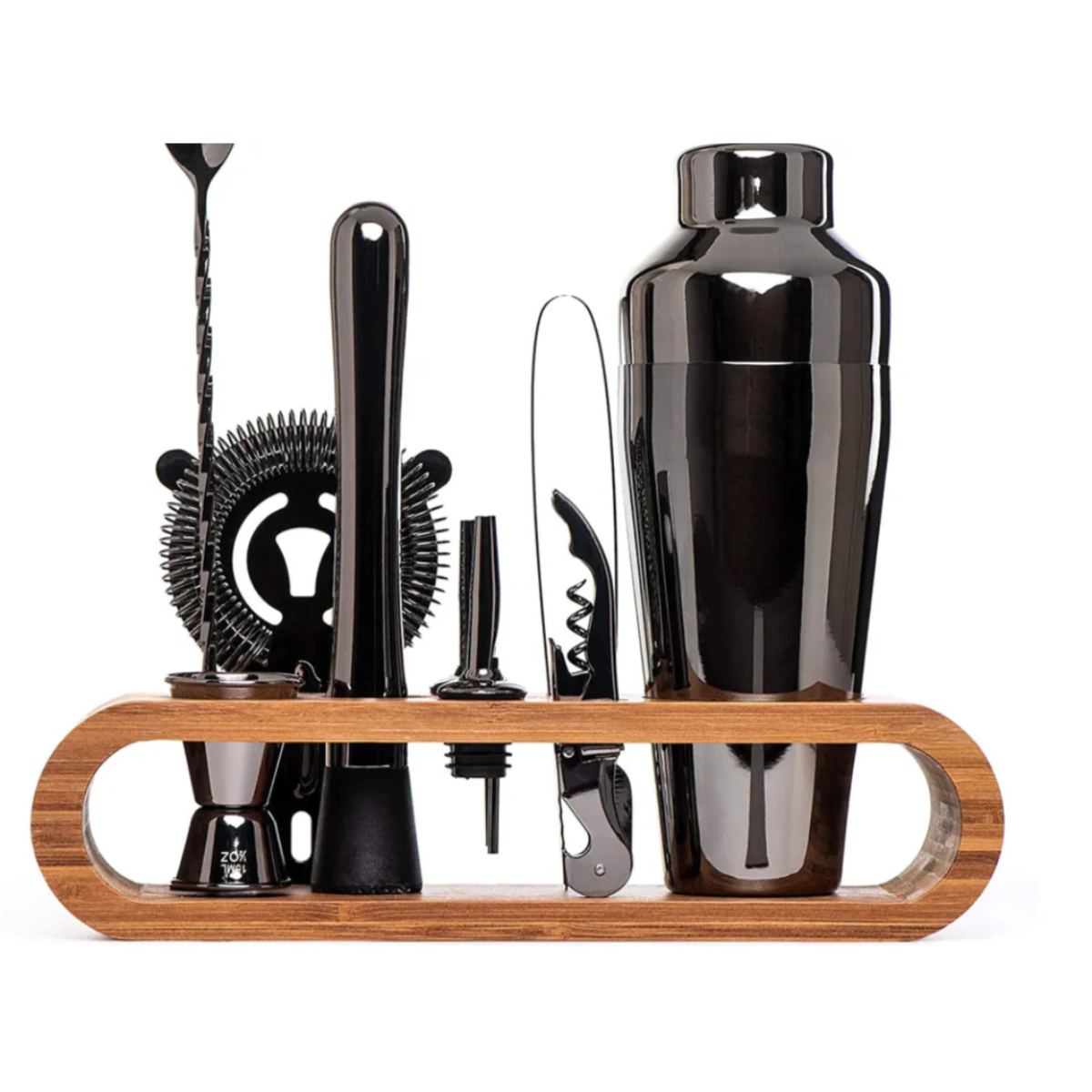 Cocktailshaker-Set aus Edelstahl – 10-teiliges Premium-Barkeeper-Set | Ideal für Mixgetränke und Partys
