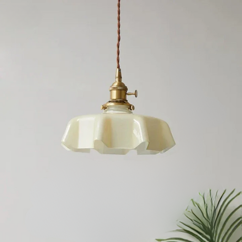 Messing Hängeleuchte im Französischen Design – Elegante Deckenlampe für Wohnzimmer | Karnz