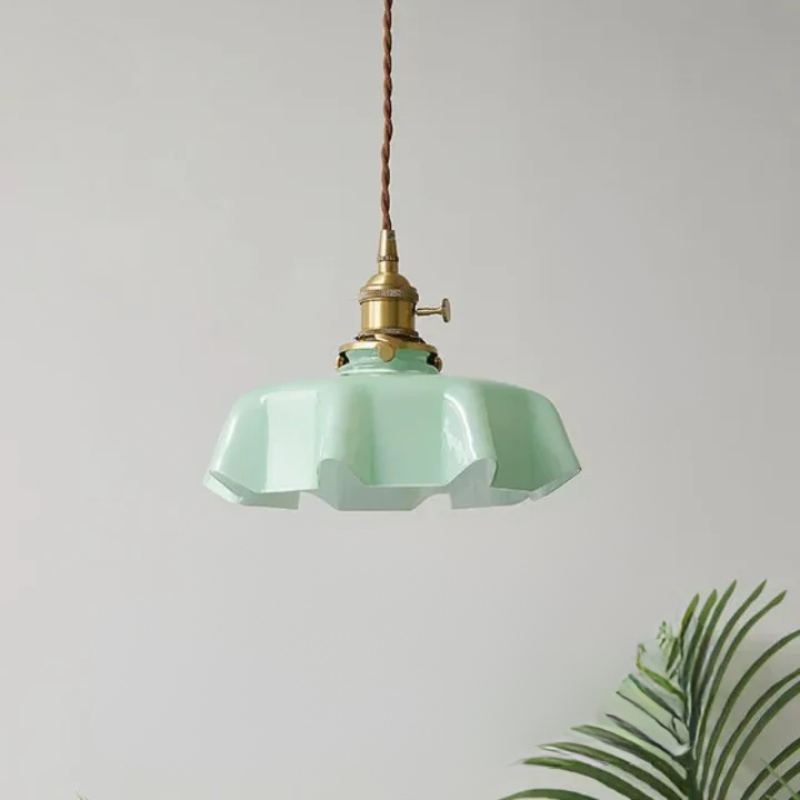 Messing Hängeleuchte im Französischen Design – Elegante Deckenlampe für Wohnzimmer | Karnz