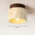 Wabi Sabi Gelbe Marmor Japanische Deckenlampe - TranquilStone | Karnz