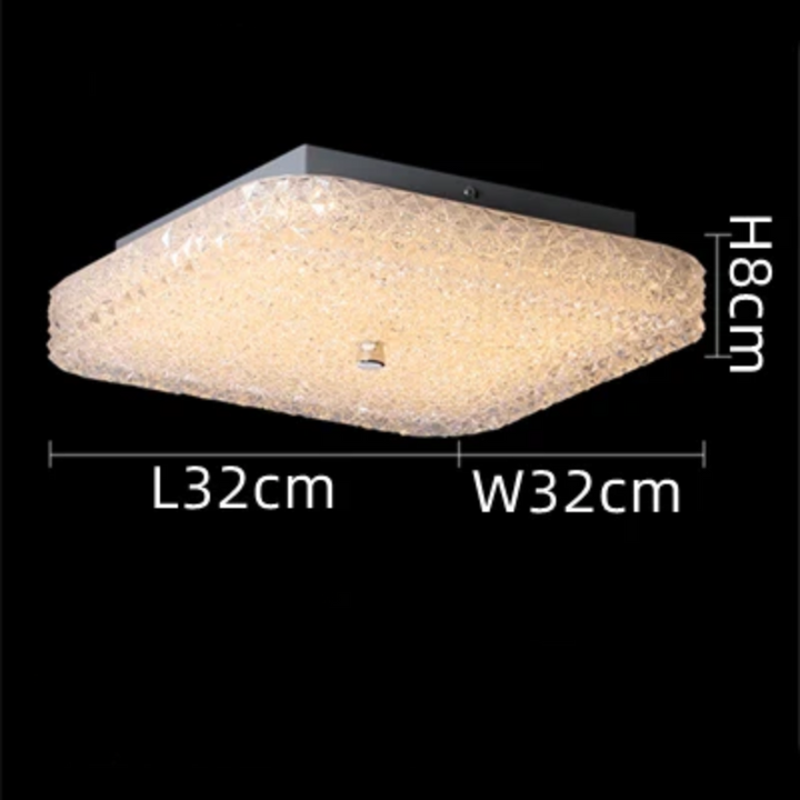 Eleganter LED-Kronleuchter – Moderne Deckenleuchte mit Kristall für Wohnzimmer und Schlafzimmer | Karnz
