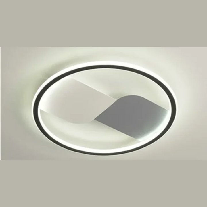 Moderne LED-Deckenleuchte mit rundem Design – Dimmbar für Schlafzimmer und Wohnzimmer | Karnz