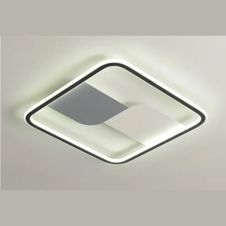 Moderne LED-Deckenleuchte mit rundem Design – Dimmbar für Schlafzimmer und Wohnzimmer | Karnz