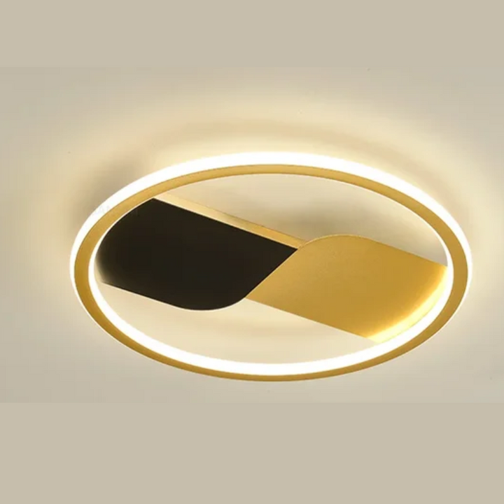 Moderne LED-Deckenleuchte mit rundem Design – Dimmbar für Schlafzimmer und Wohnzimmer | Karnz
