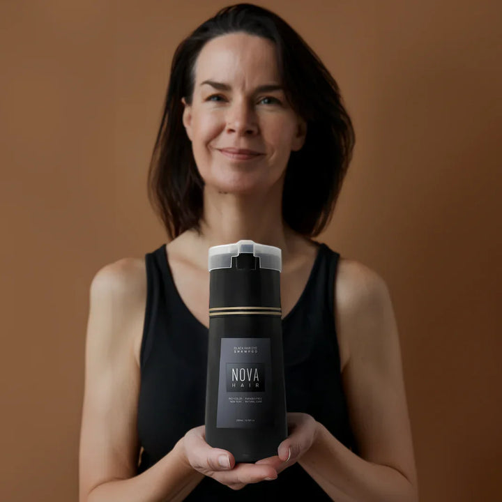 Karnz | NovaHair Instant Dye Shampoo – Schnelle Farbauffrischung für dein Haar