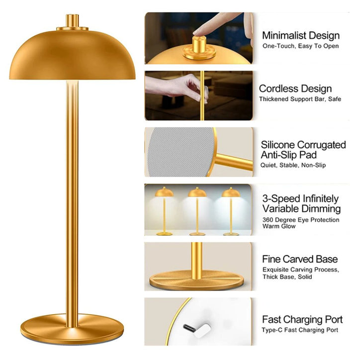 Gaile Creative Mushroom Lampe | Karnz