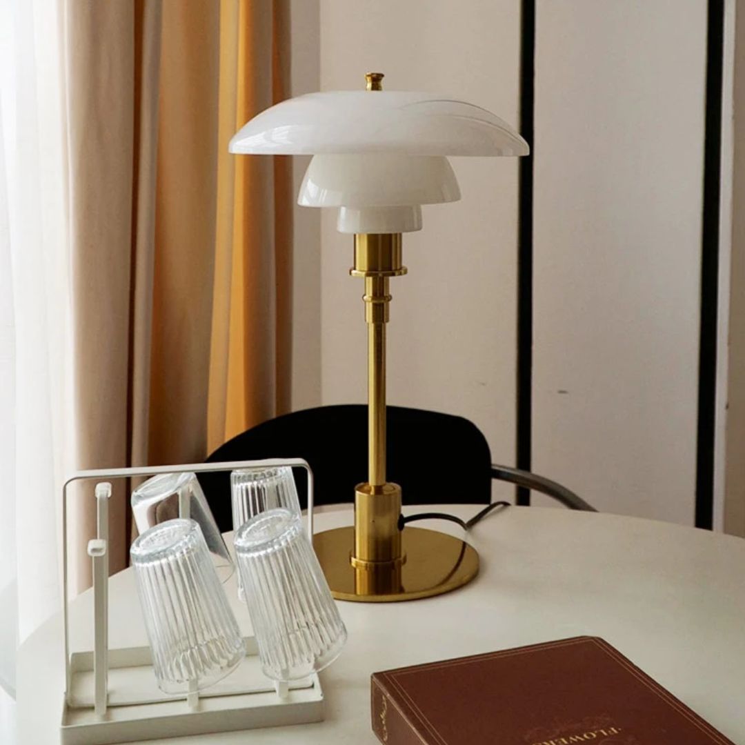 Leila Designer Nordic LED Tischlampe | Karnz