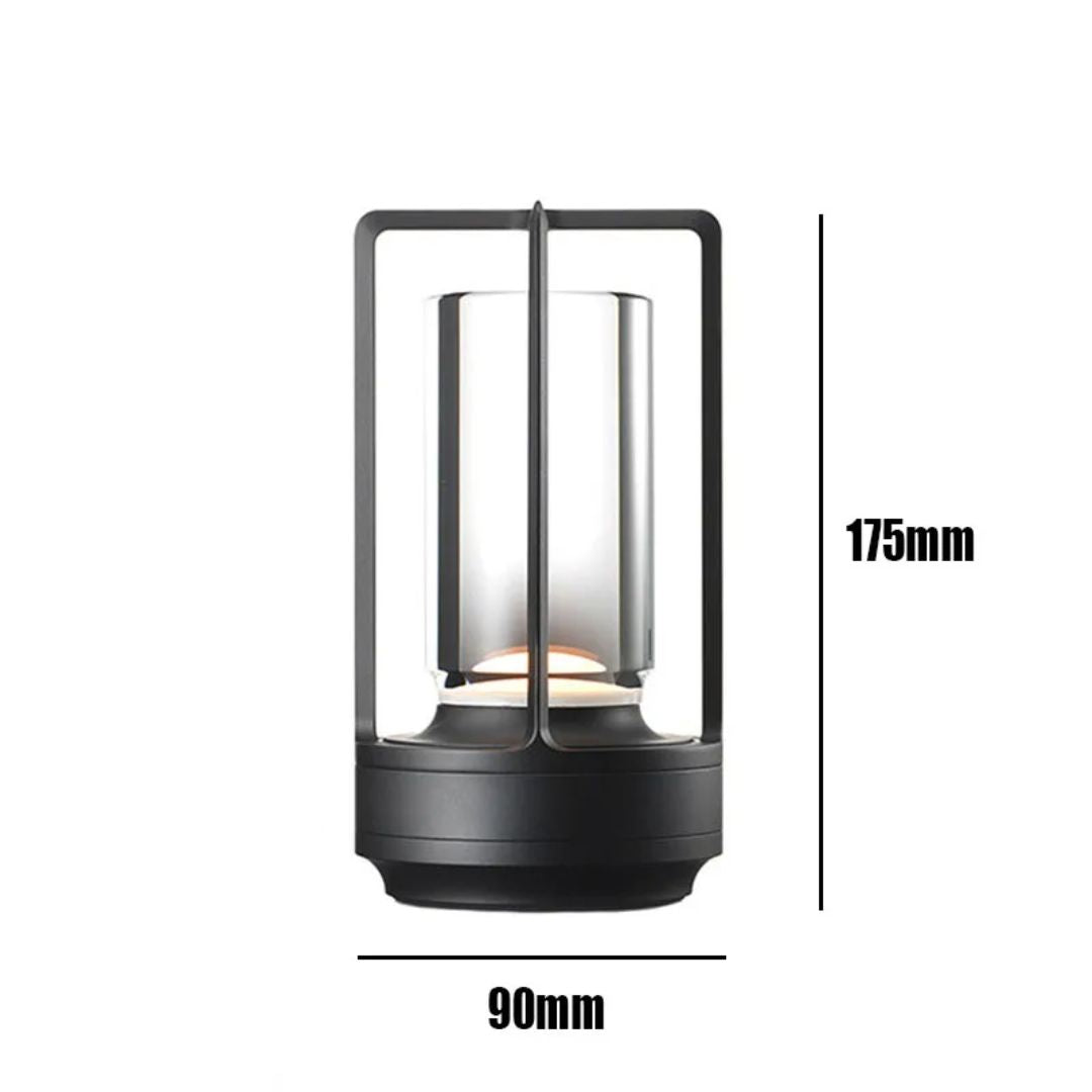 Clary LED Drahtlos Retro Metall Bar Schreibtischlampe | Karnz