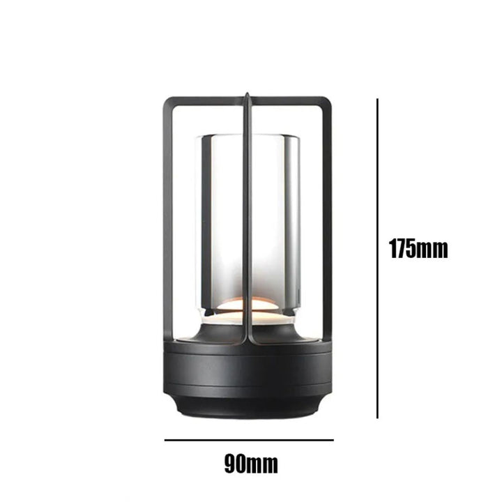 Clary LED Drahtlos Retro Metall Bar Schreibtischlampe | Karnz
