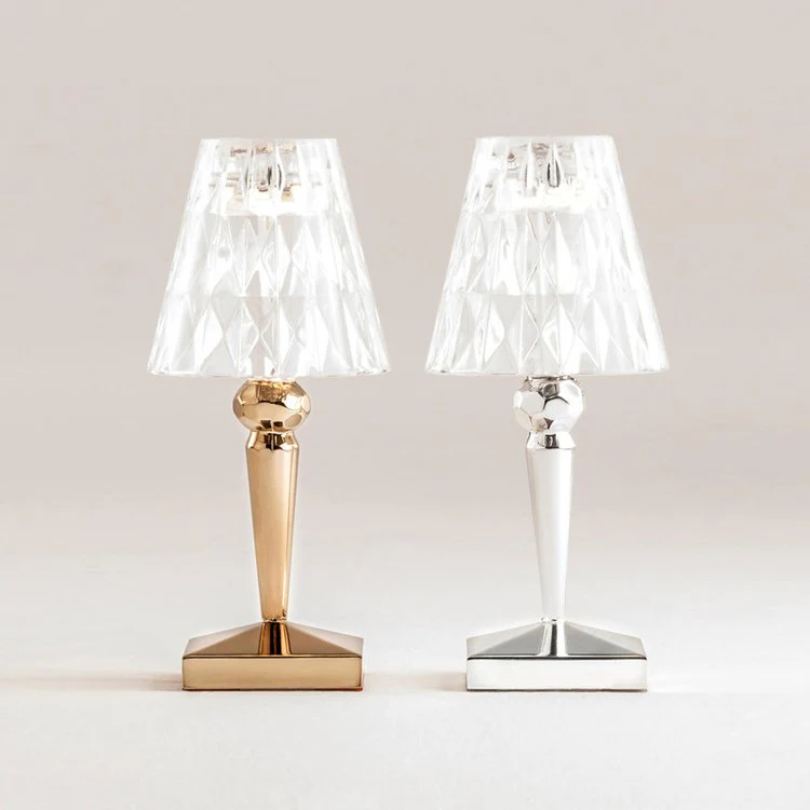Chic Tischlampe mit Kristall-Design - CrystalLuxe | Karnz