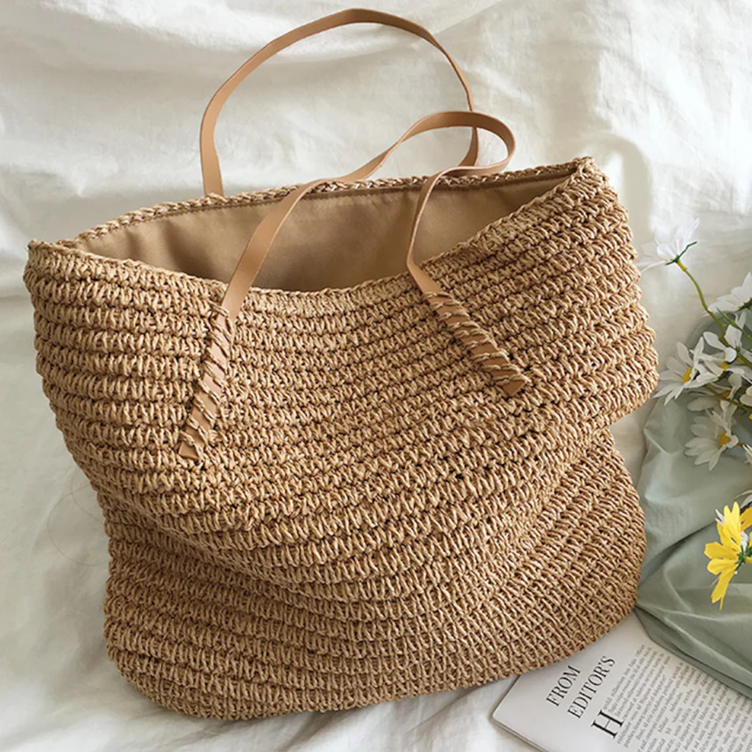Geräumige Handtasche mit robustem Schultergurt - TerraWoven | Karnz