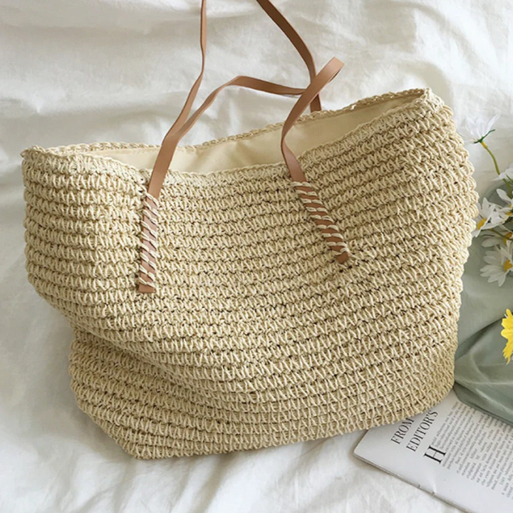 Geräumige Handtasche mit robustem Schultergurt - TerraWoven | Karnz