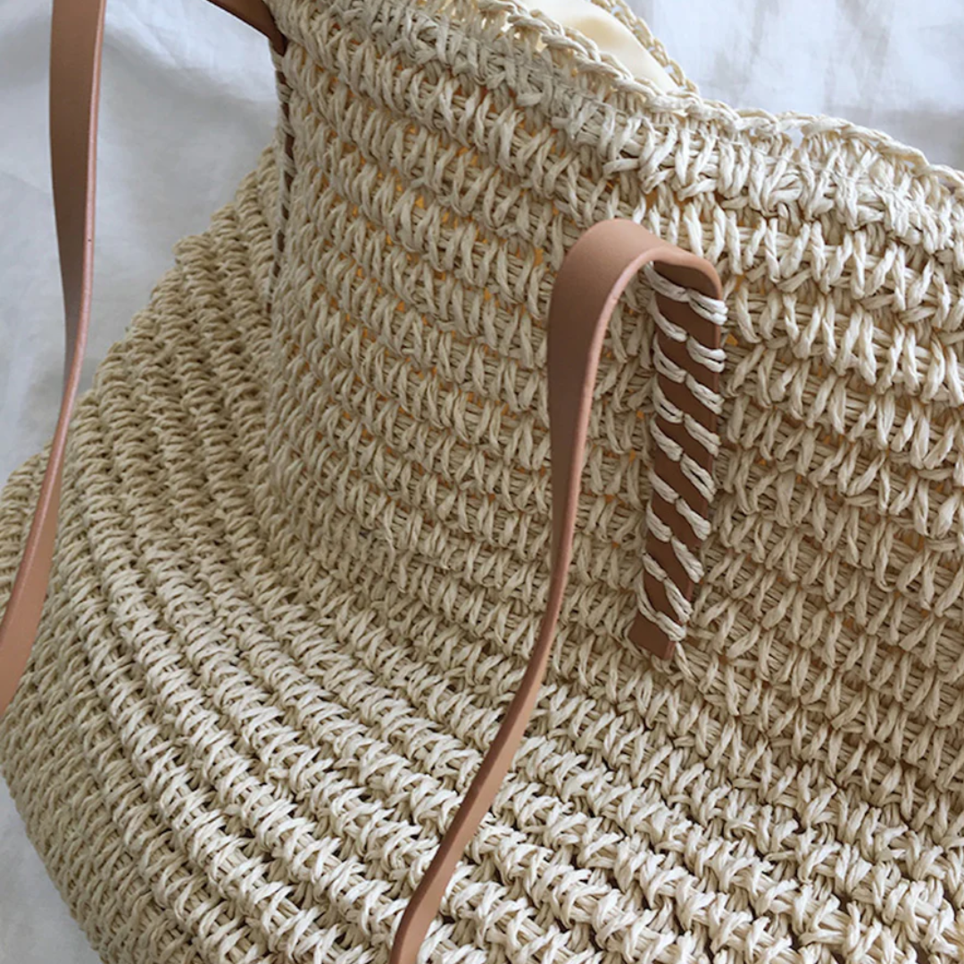 Geräumige Handtasche mit robustem Schultergurt - TerraWoven | Karnz