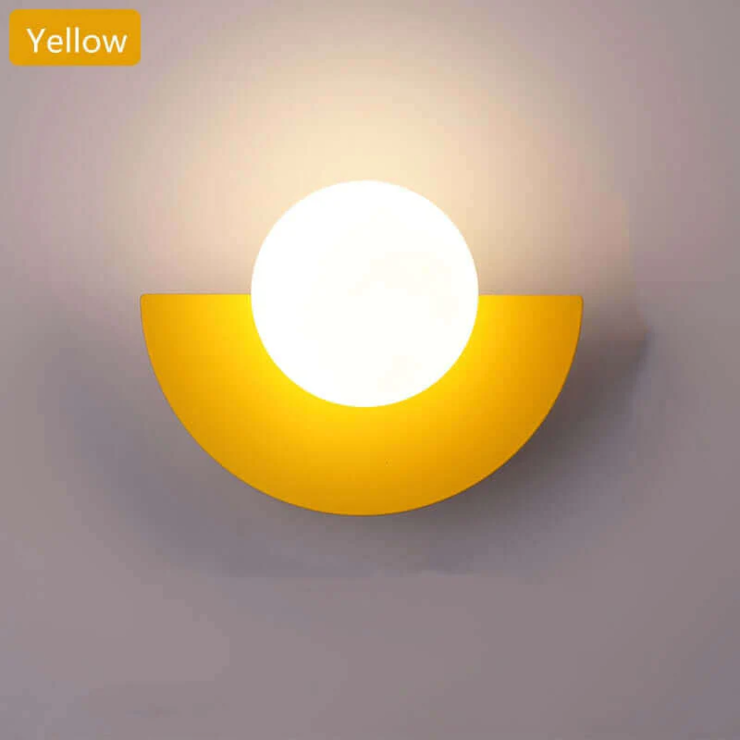 Metall Halbmond Wandlampe - LunaMetal | Karnz