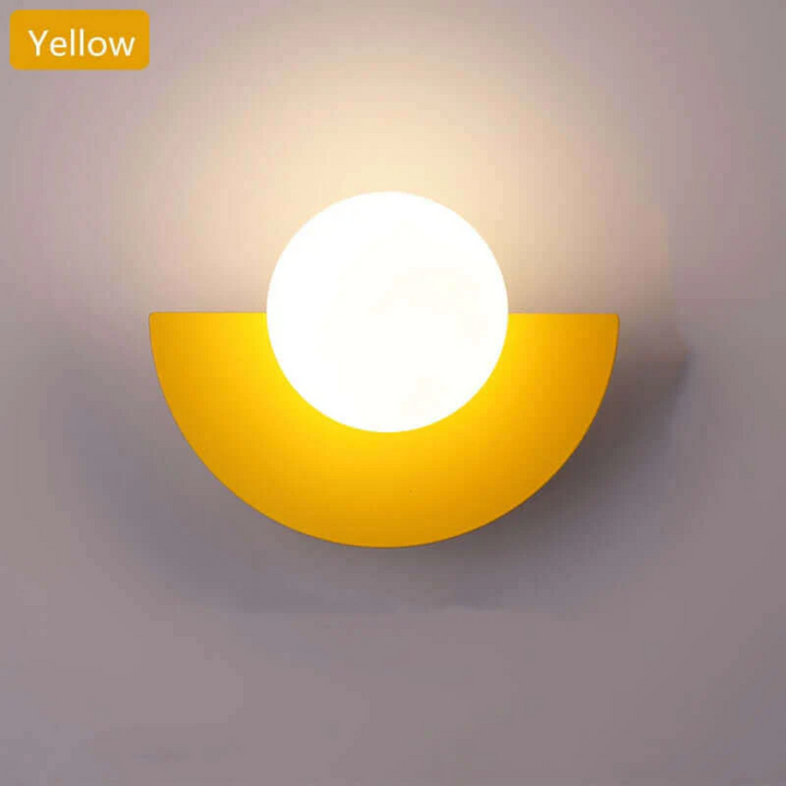 Metall Halbmond Wandlampe - LunaMetal | Karnz