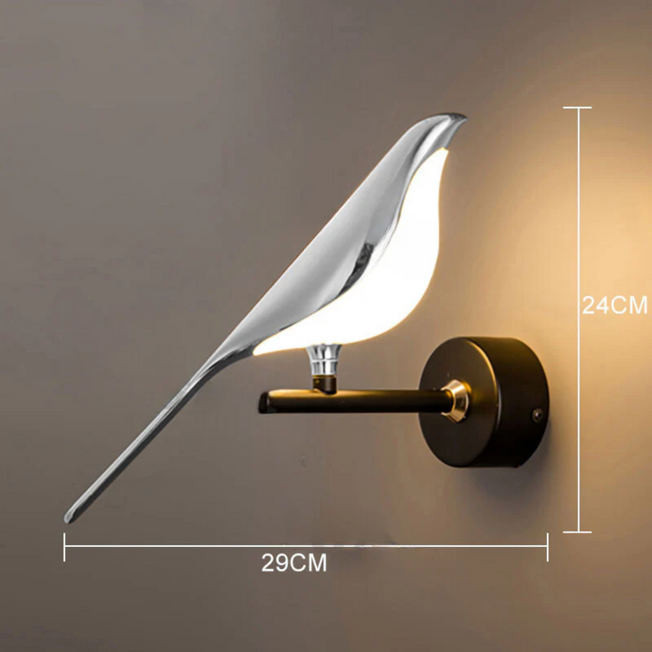 Rotierende LED-Wandlampe - LuminaBird | Karnz