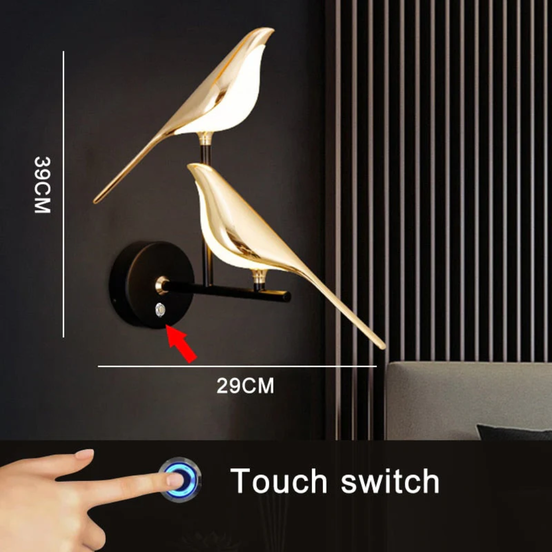 Rotierende LED-Wandlampe - LuminaBird | Karnz