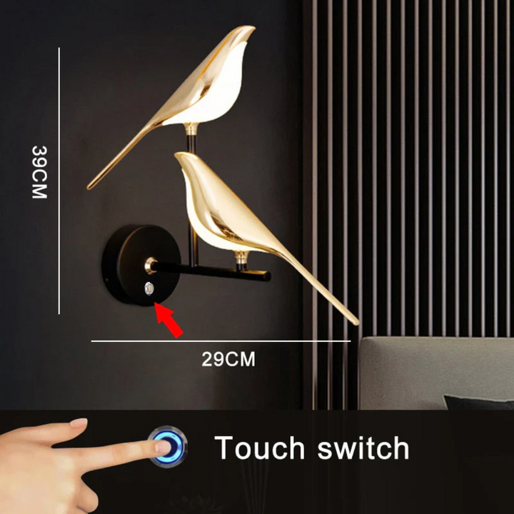 Rotierende LED-Wandlampe - LuminaBird | Karnz