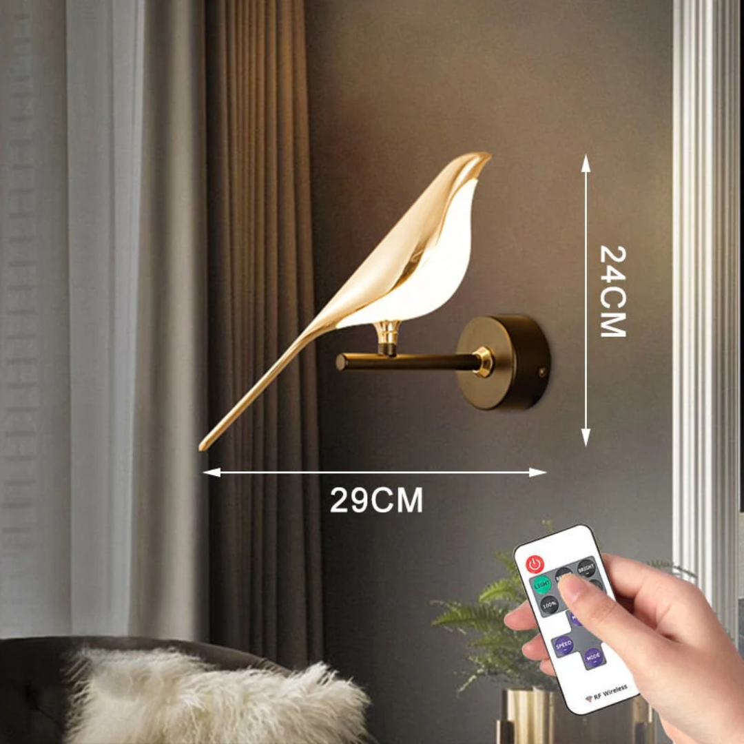 Rotierende LED-Wandlampe - LuminaBird | Karnz