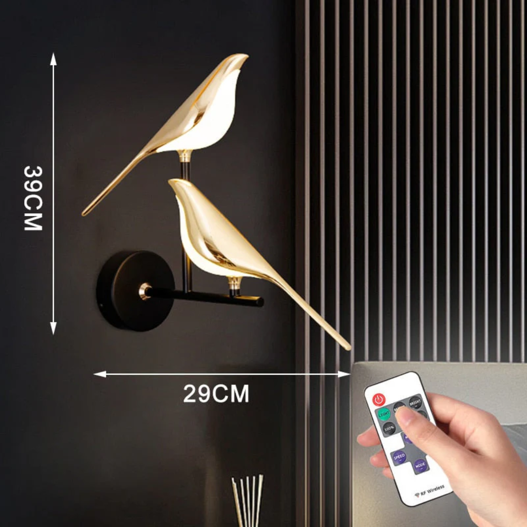 Rotierende LED-Wandlampe - LuminaBird | Karnz