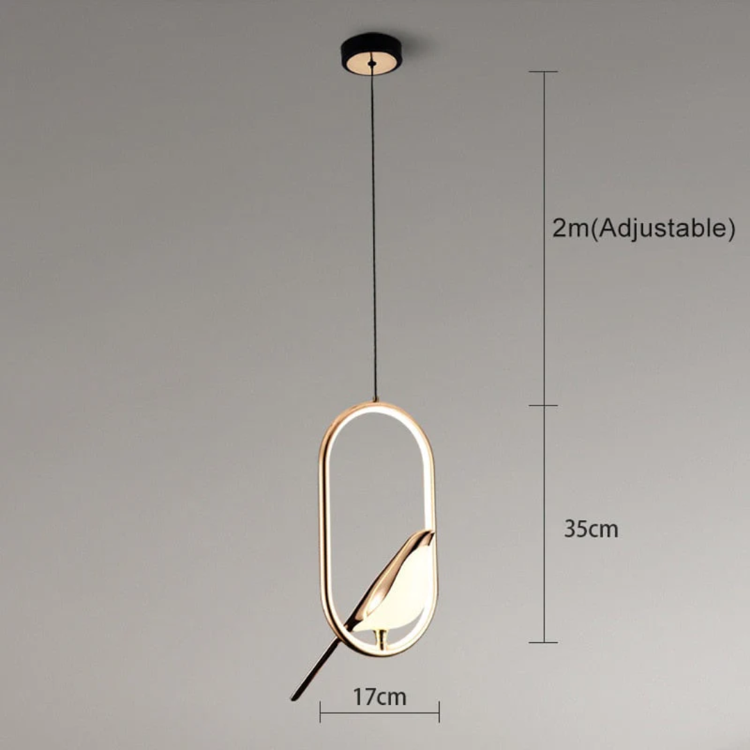 Rotierende LED-Wandlampe - LuminaBird | Karnz