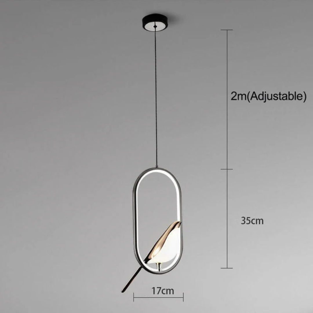 Rotierende LED-Wandlampe - LuminaBird | Karnz
