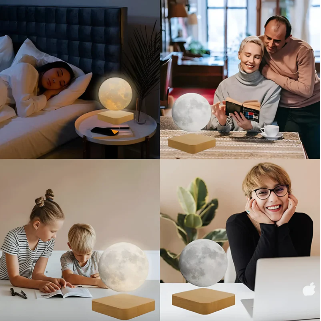 Magische schwebende Mondlampe - LumoRise | Karnz
