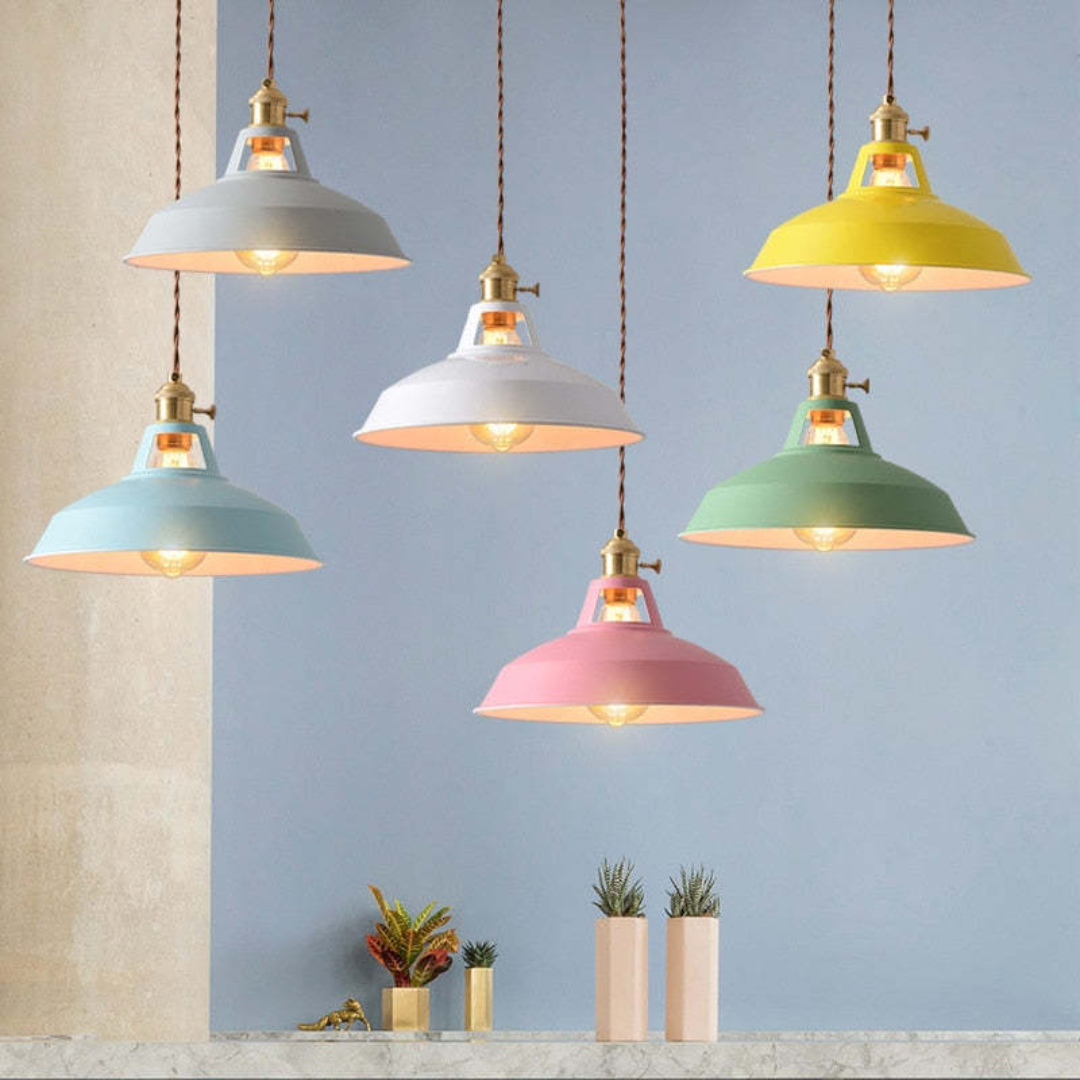 Moderne Farbige LED Pendelleuchte - ChromaLuxe | Karnz